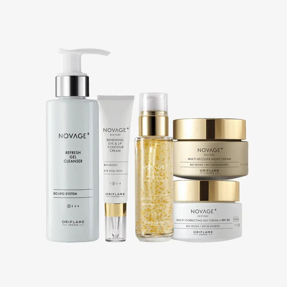 Oriflame Novage+ Restore Renewing Routine