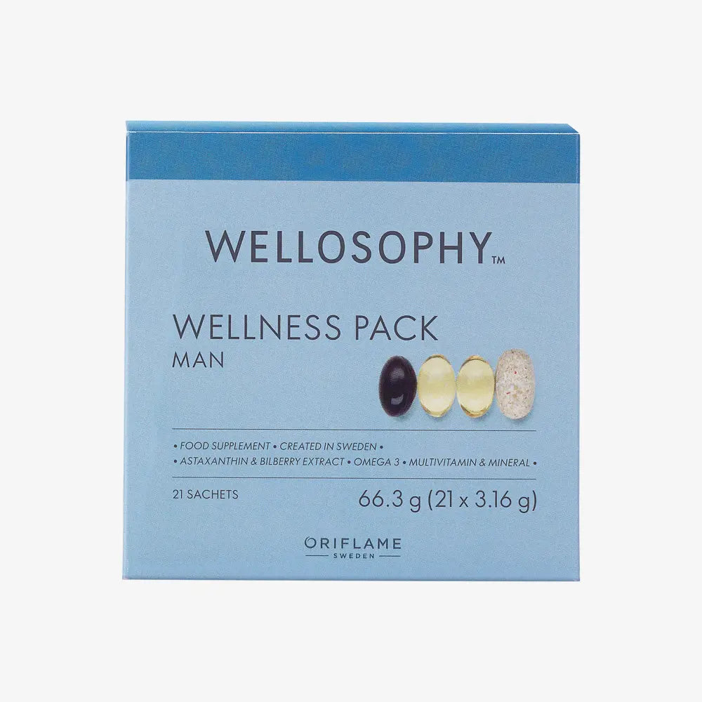 Oriflame Wellosophy Wellness Pack Man
